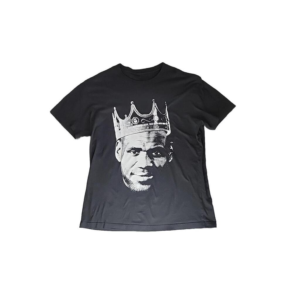 Lebron James King James Black T-Shirt arge Graphic T-Shirt Basketball